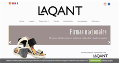 Desktop Screenshot of laqantshoes.com